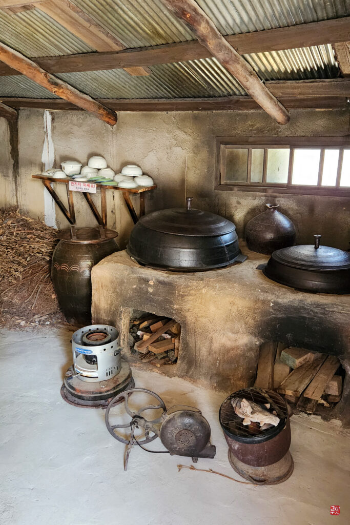 Cuisine ancienne sur le plateau de tournage de Suncheon